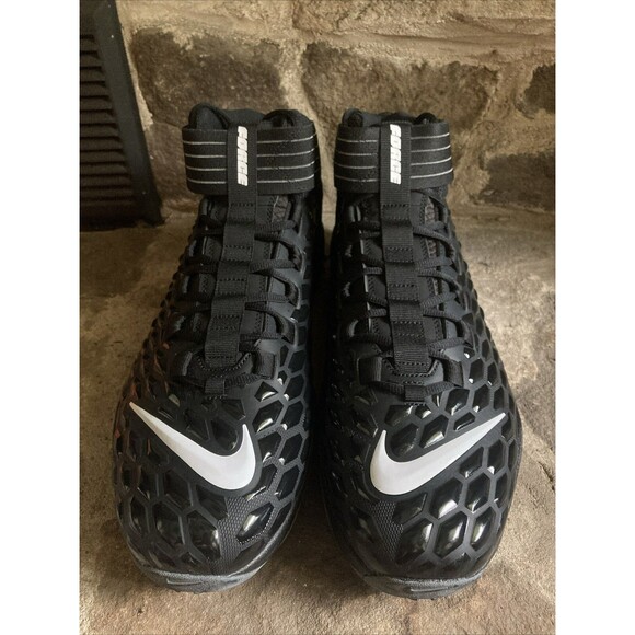 Nike Force Savage Pro 2 Shark Football Cleats Black Men Size 15 BV5448-001 New - Picture 2 of 7